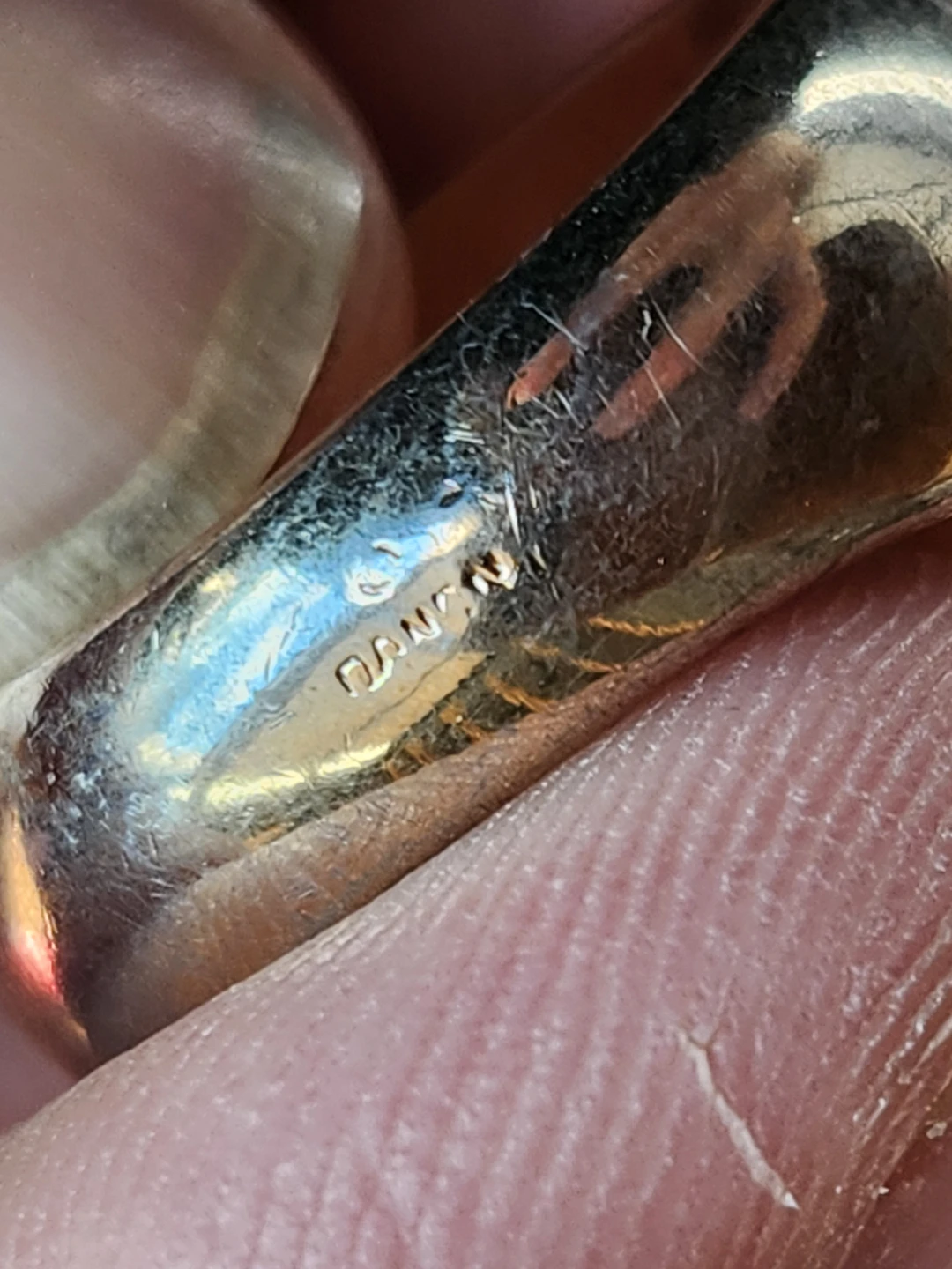 Gold plated DANON Citrine ring, large size - photo 2