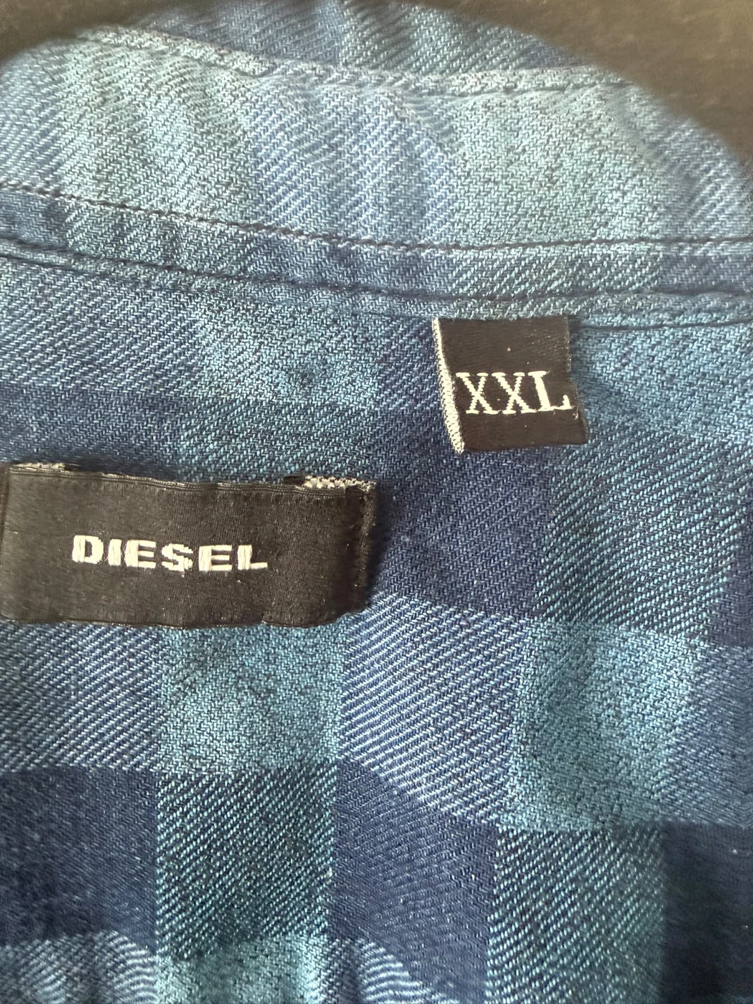 Diesel Plaid Long Sleeve Shirt XXL - photo 3