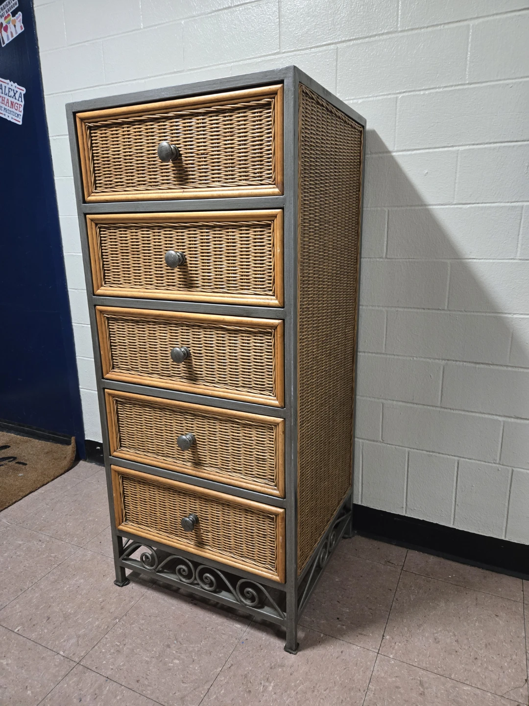 Pier 1 Imports Miranda 5-Drawer Wicker Lingerie Chest - photo 2