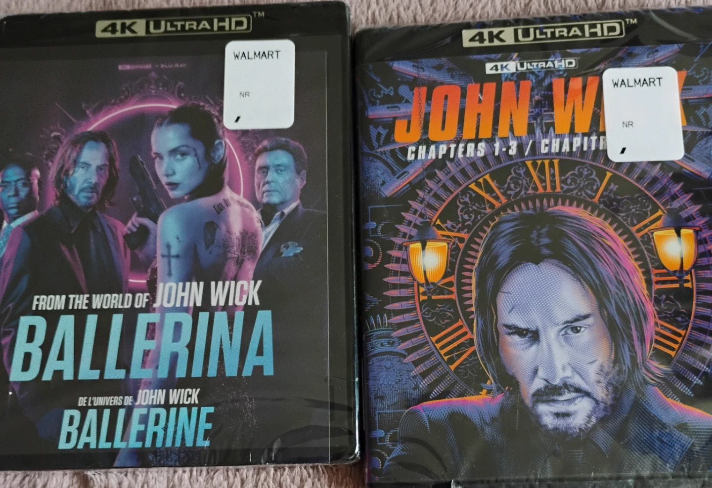 Brand new John Wick 4K Ultra HD Blu-ray Collection & Ballerina