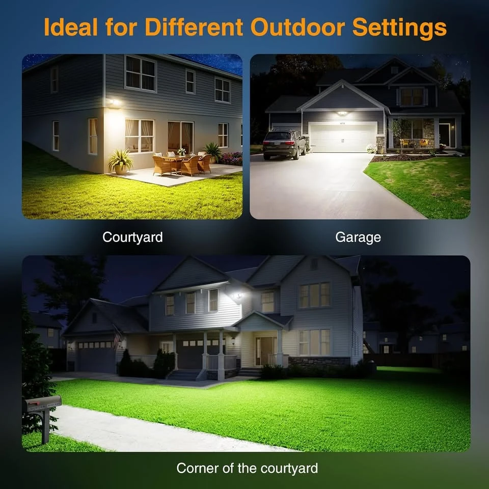 65W Smart WiFi Flood Light - Black - photo 3