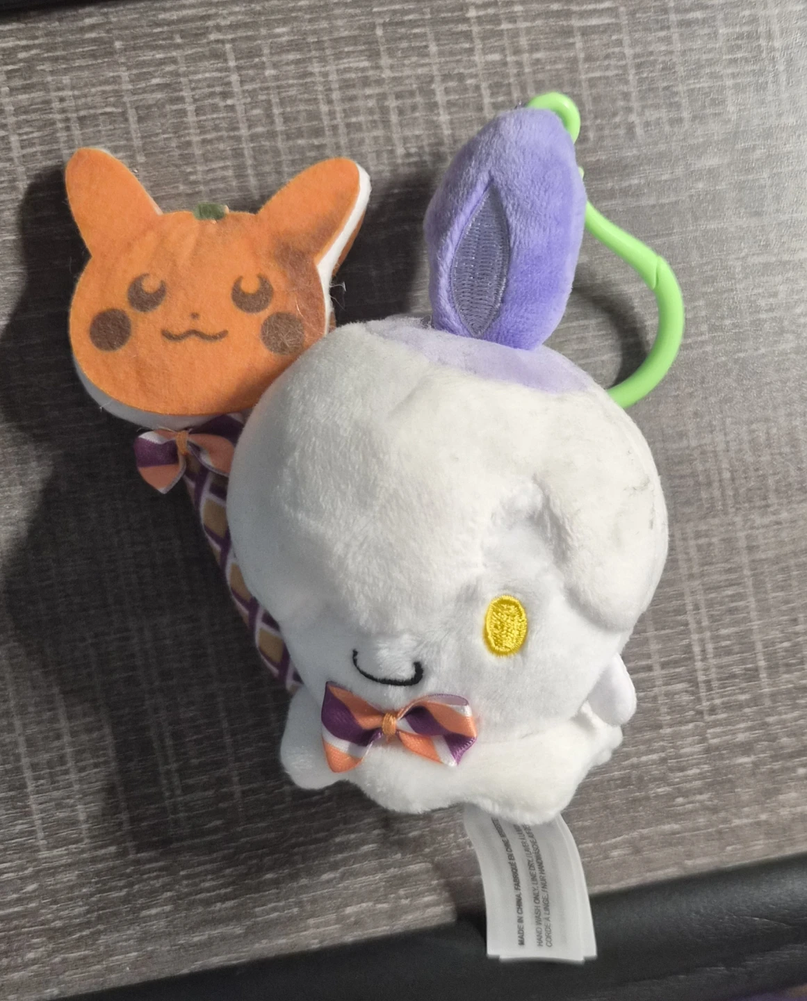 Litwick Pokémon Plush Halloween Keychain