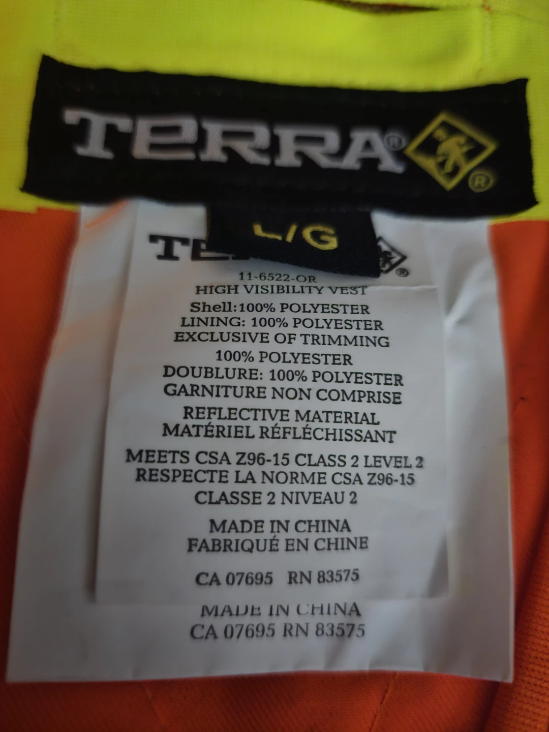 Terra High-Visibility Surveyor's Vest - photo 2