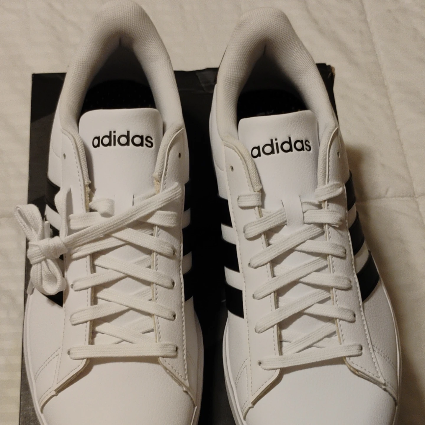 Adidas Grand Court 2.0 Leather Shoes - White - photo 5