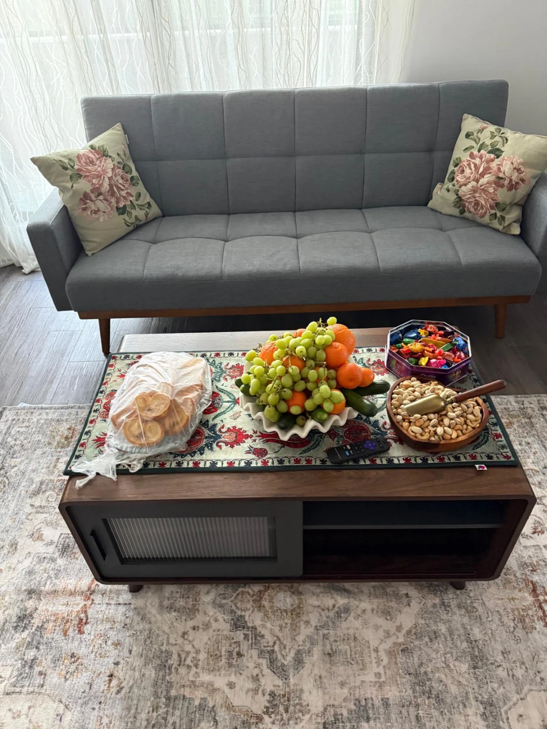 Sofa Bed-BEATRIX tufted