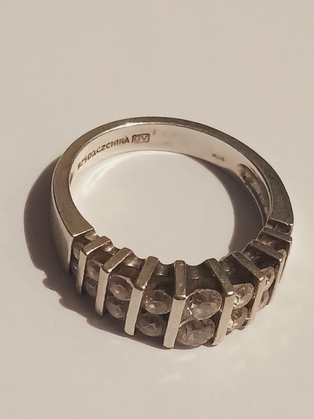 Beautiful Sterling Silver 925 Ring with Clear Stones.8. - photo 3