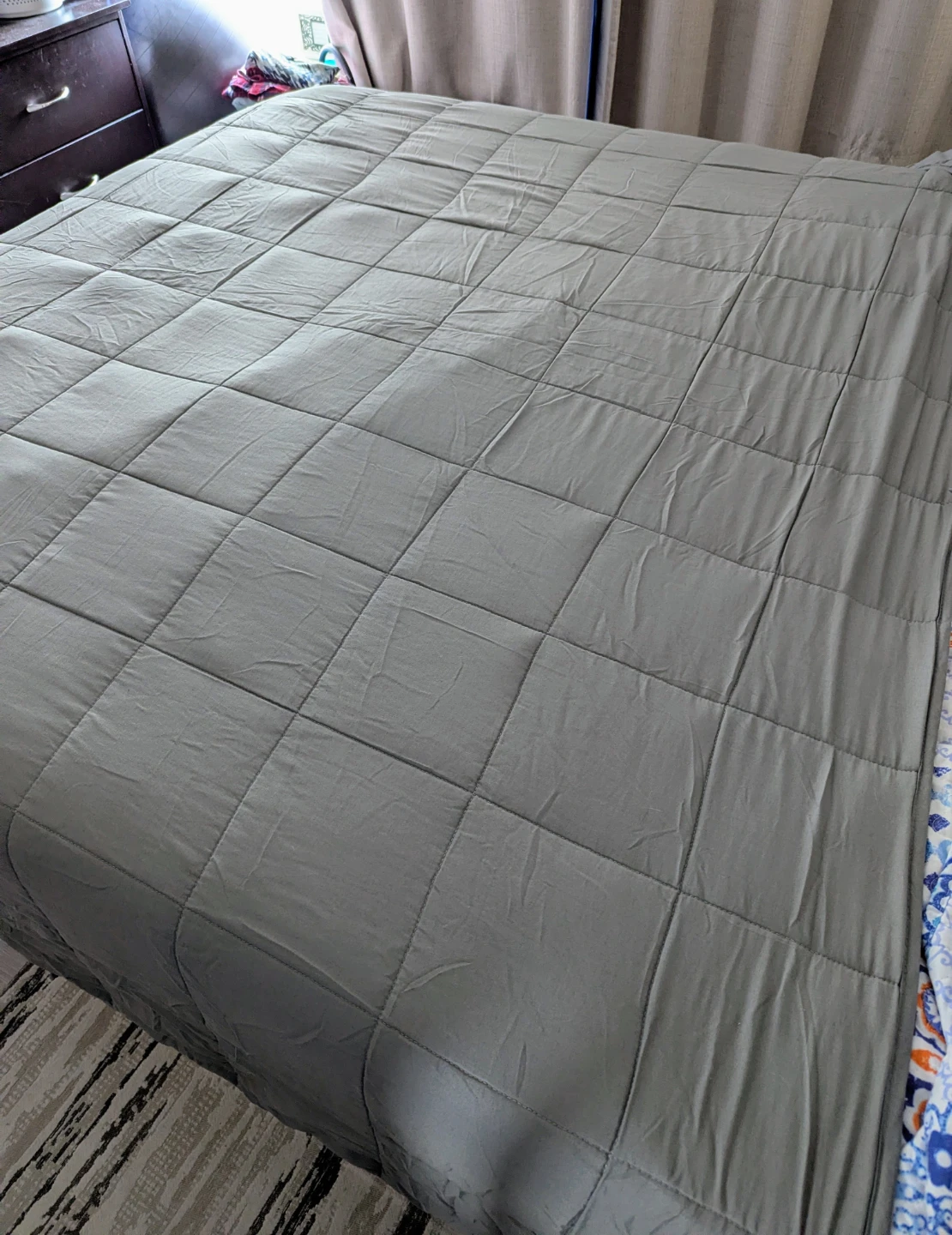 Weighted Blanket with Velvet Duvet - photo 2