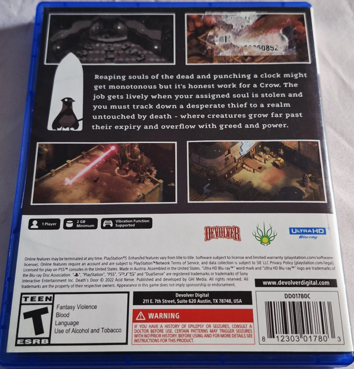 Death's Door PS5 Video Game - photo 2