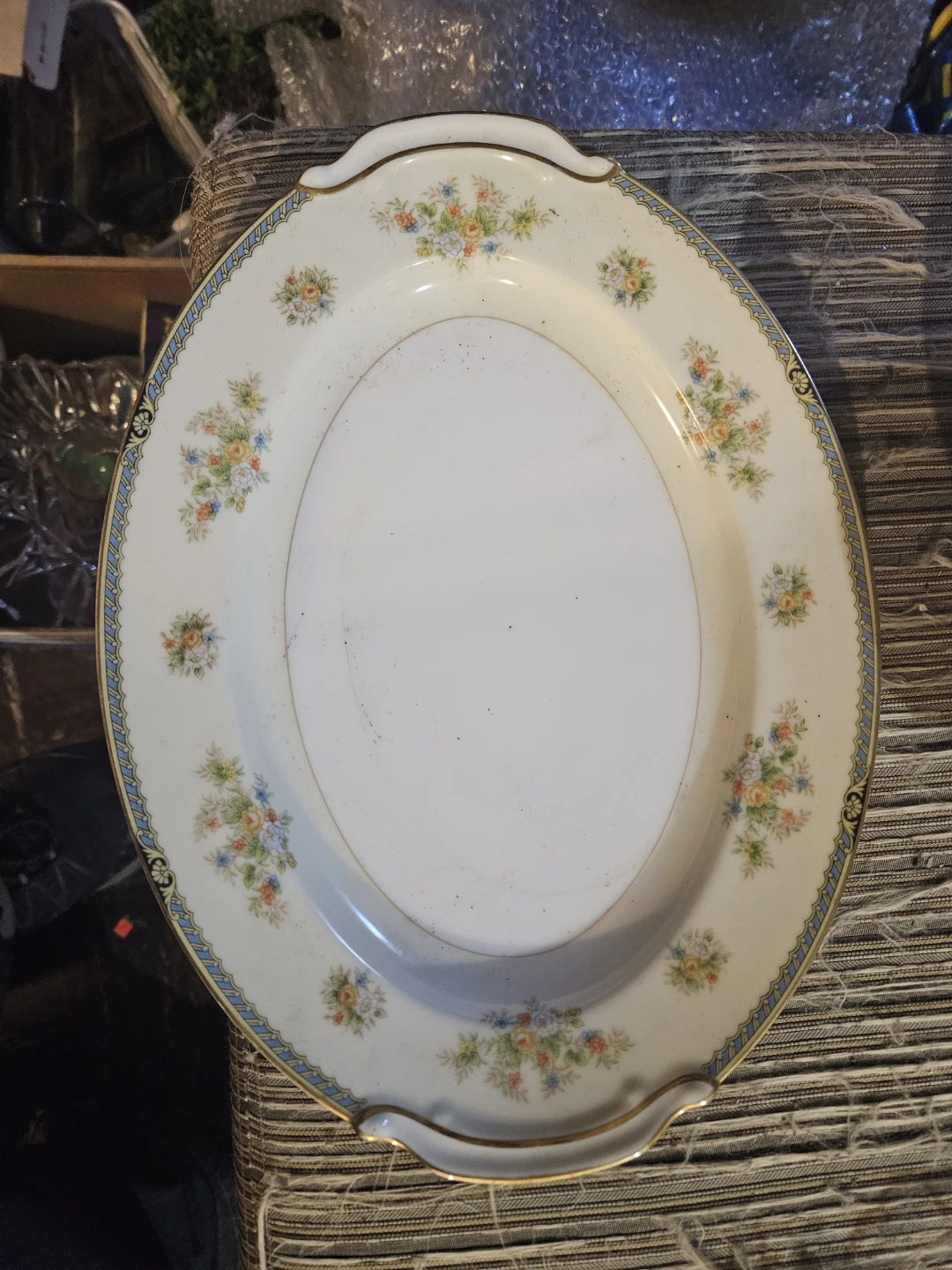 Royal Albert Rose China Serving Platter - photo 3