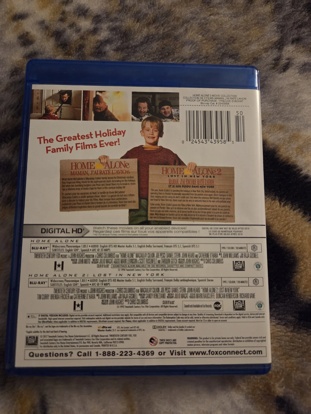 Home Alone 1 & 2 Blu-ray 2-Movie Collection - photo 2