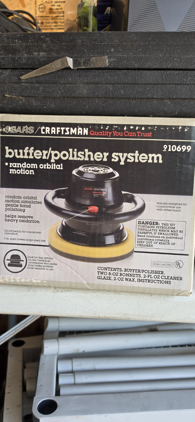 Craftsman Buffer/Polisher System with Random Orbital Motion
