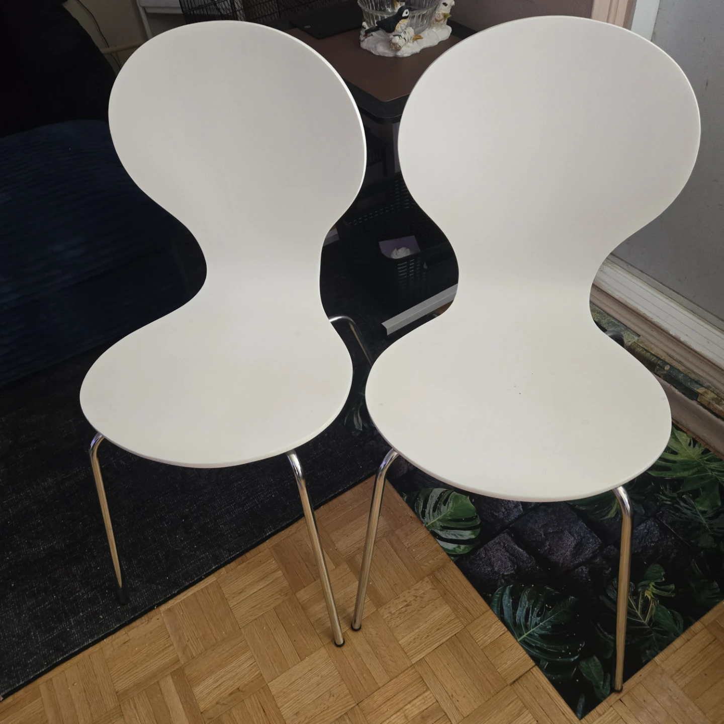 Two ikea chairs