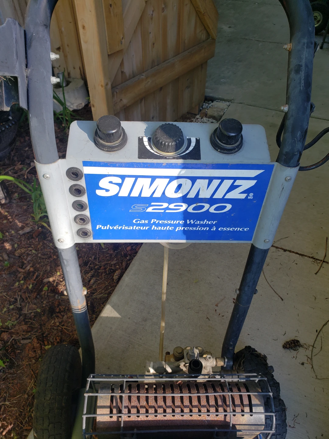 SIMONIZ S2900 Gas Pressure Washer - photo 3