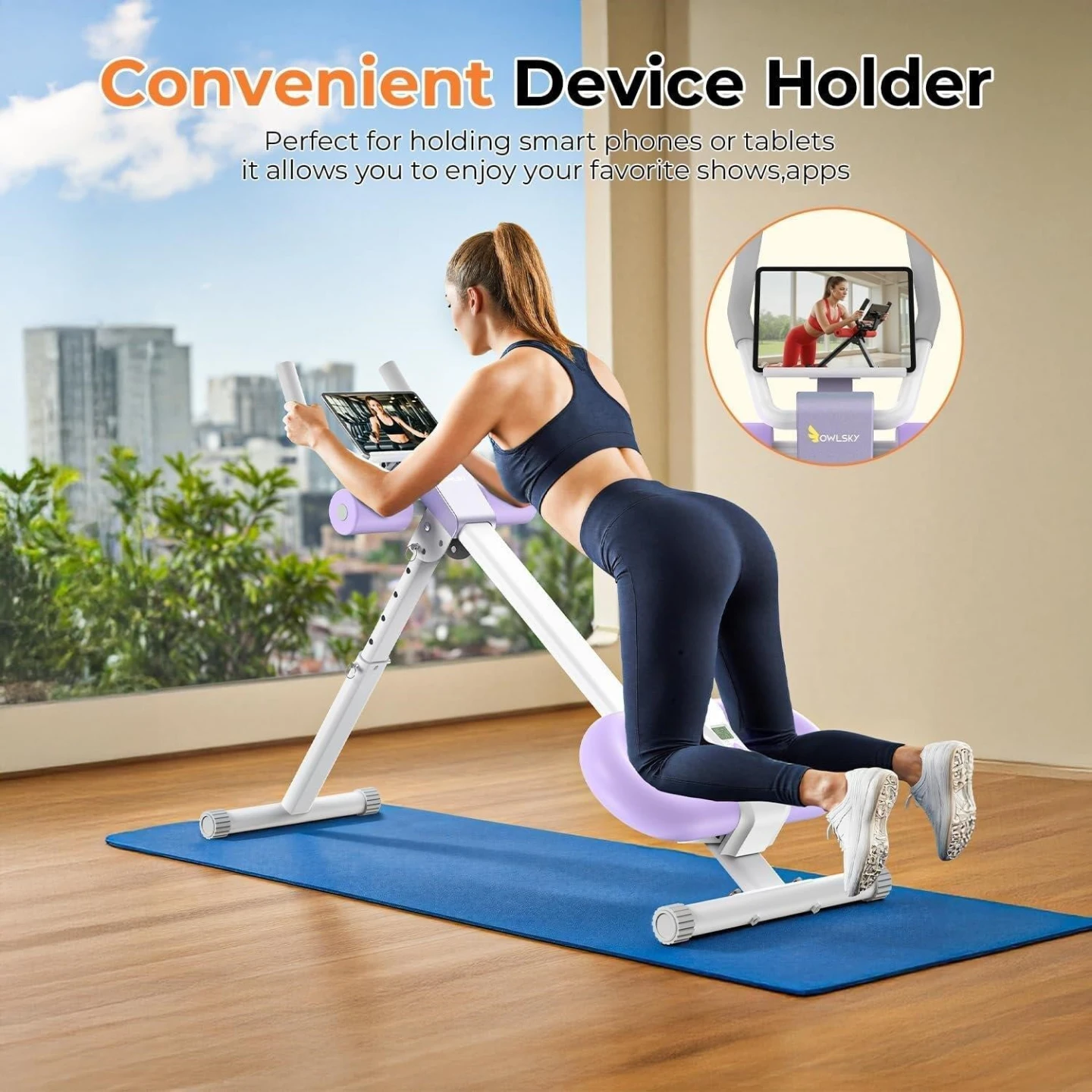 OWLSKY Abdominal Roller Exercise Machine - photo 3