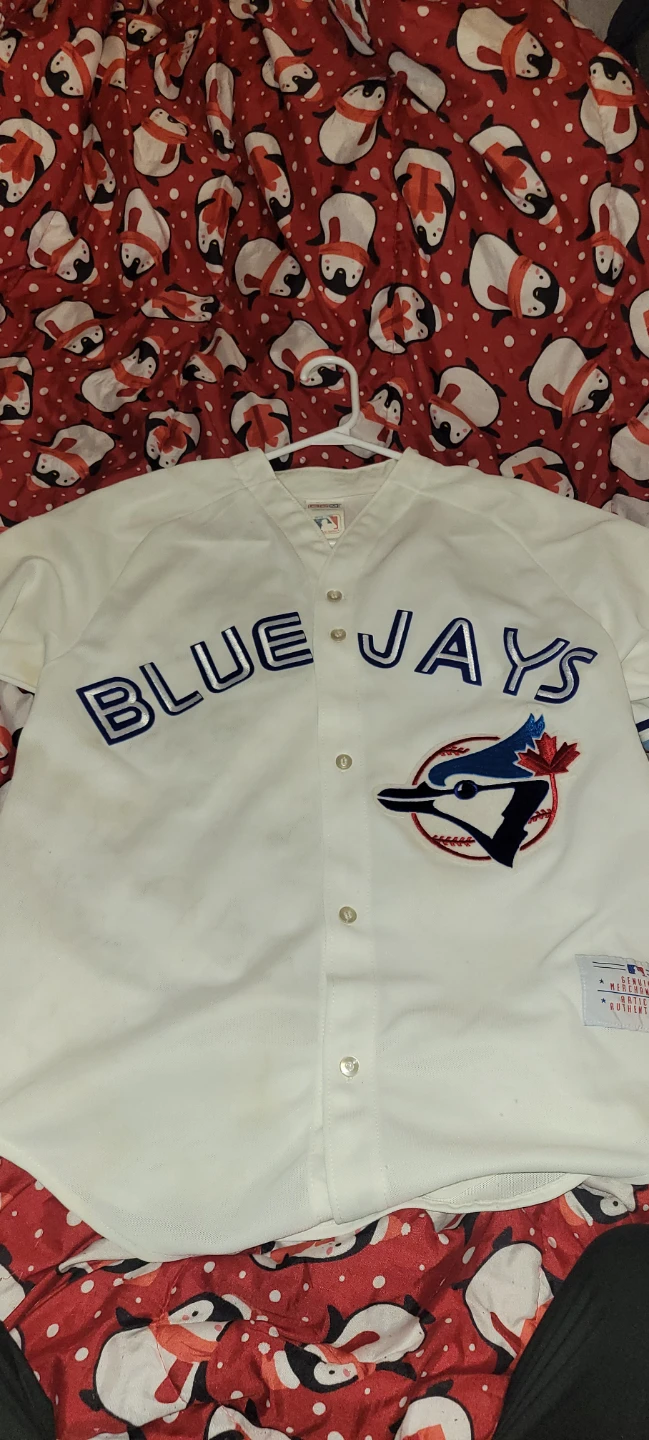 91-91 Majestic Toronto Blue Jays Baseball Jersey