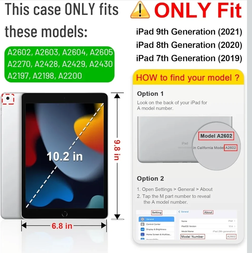 Rotating Case for iPad 9th/8th/7th Gen 10.2-inch - photo 5