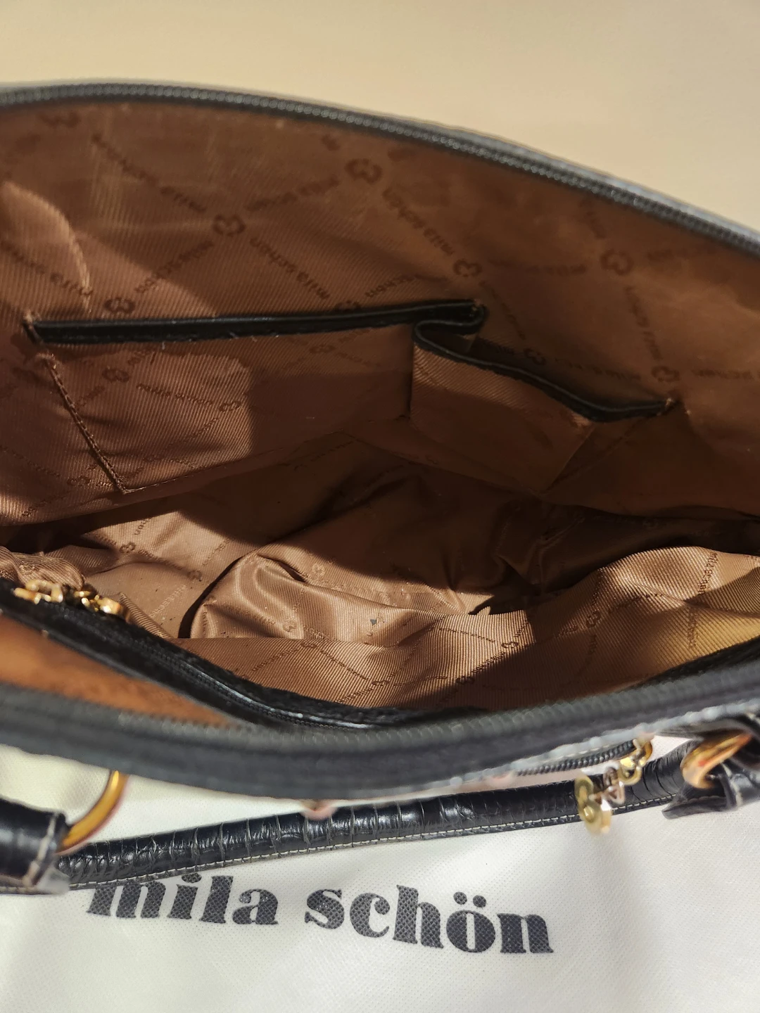 Mila Schön Black Handbag - photo 4