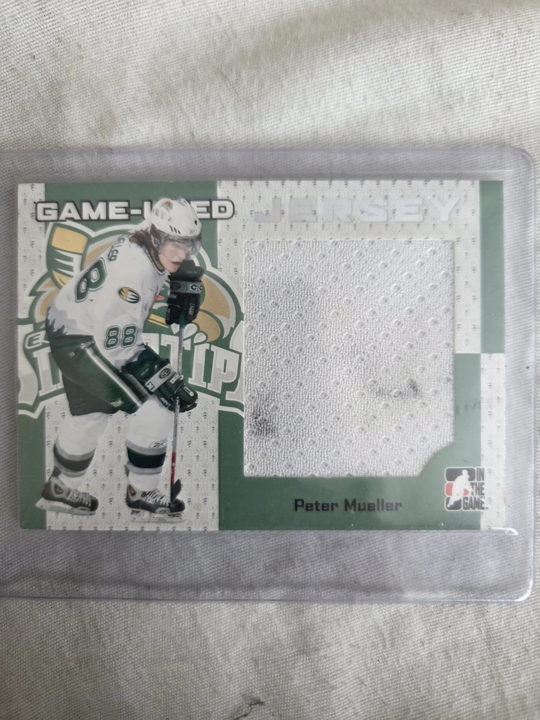 Peter Mueller Game-Used Jersey Card - 2006-07