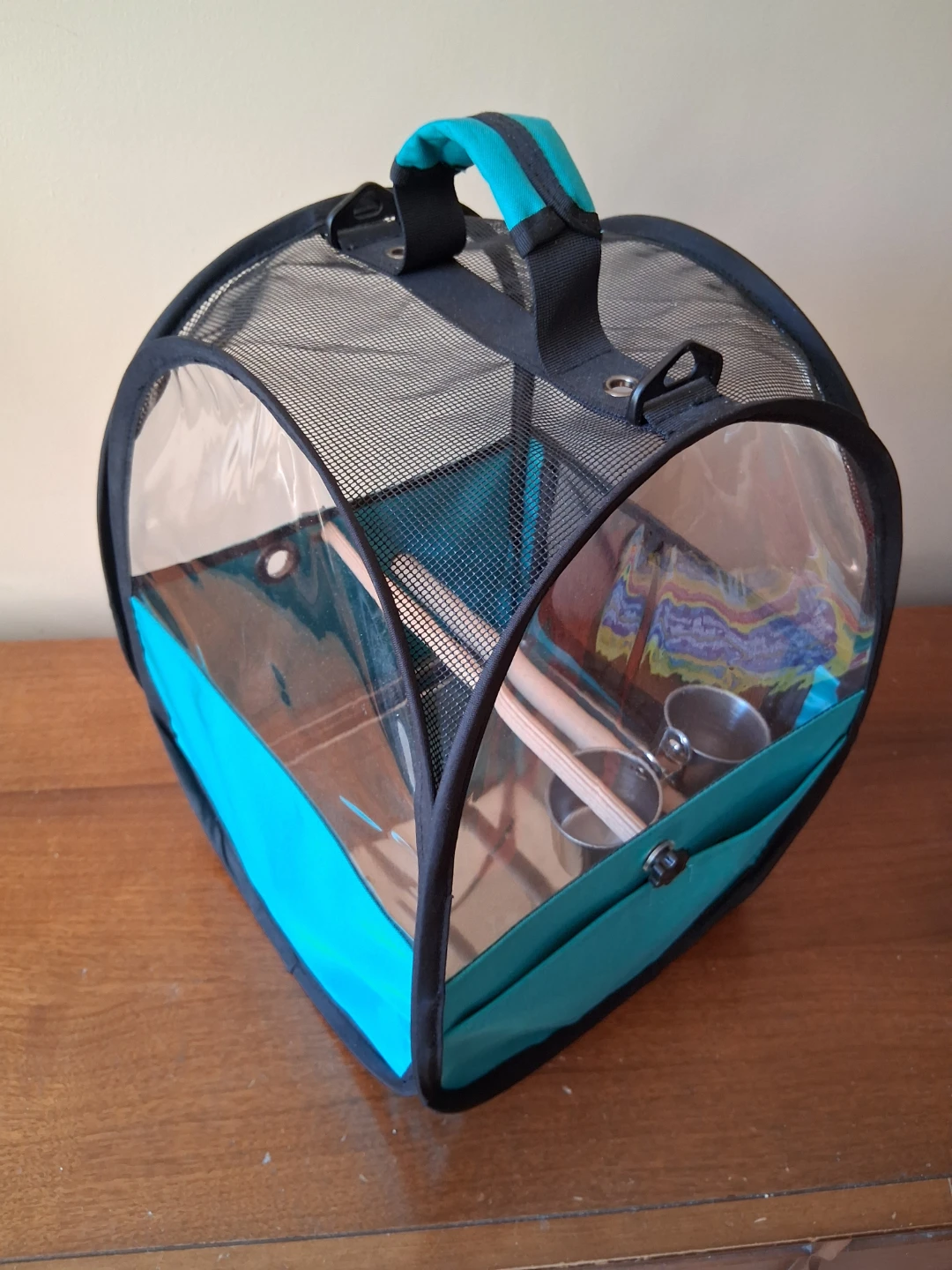 Portable Bird Travel Cage Carrier - photo 5
