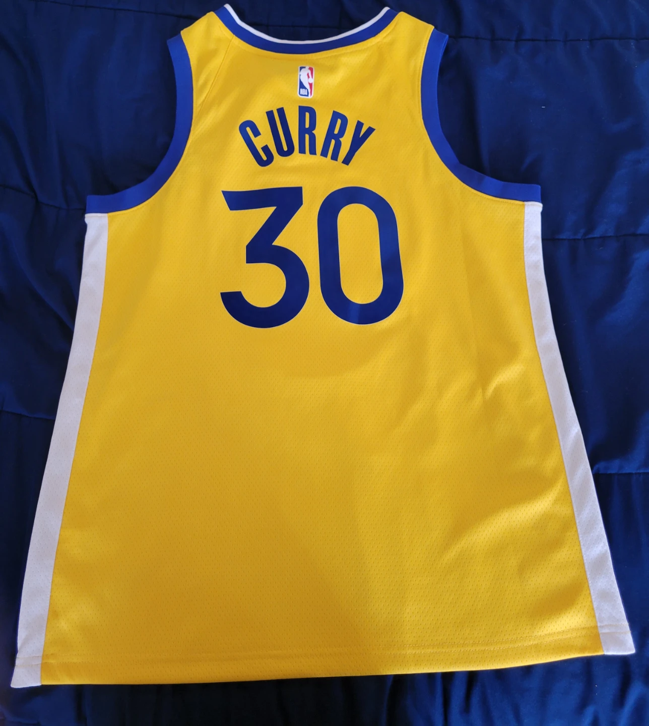 Golden State Warriors Stephen Curry #30 "The Bay" Jersey - photo 2