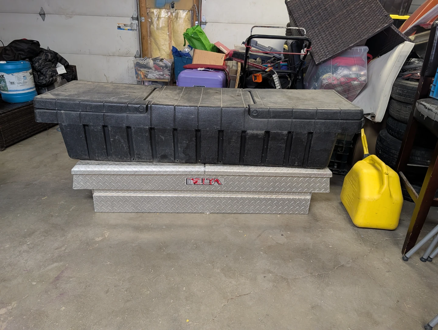 Delta Truck Box and Aluminum Tool Box