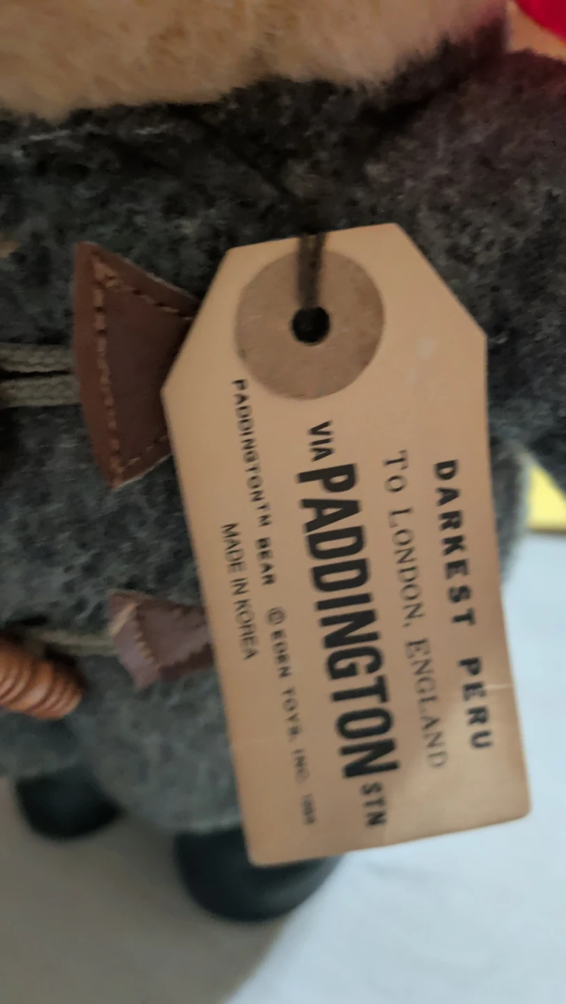 Paddington Bear ⚽⚽⚽⚽31st Anniversary Plush Toy - photo 4