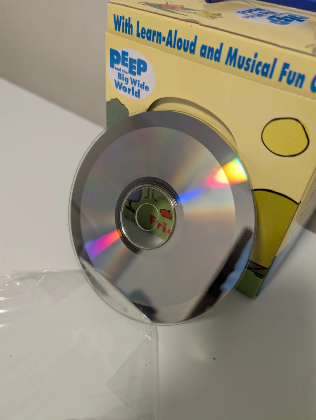 Peep and the big wide world book/cd set vintage hard to find - photo 5