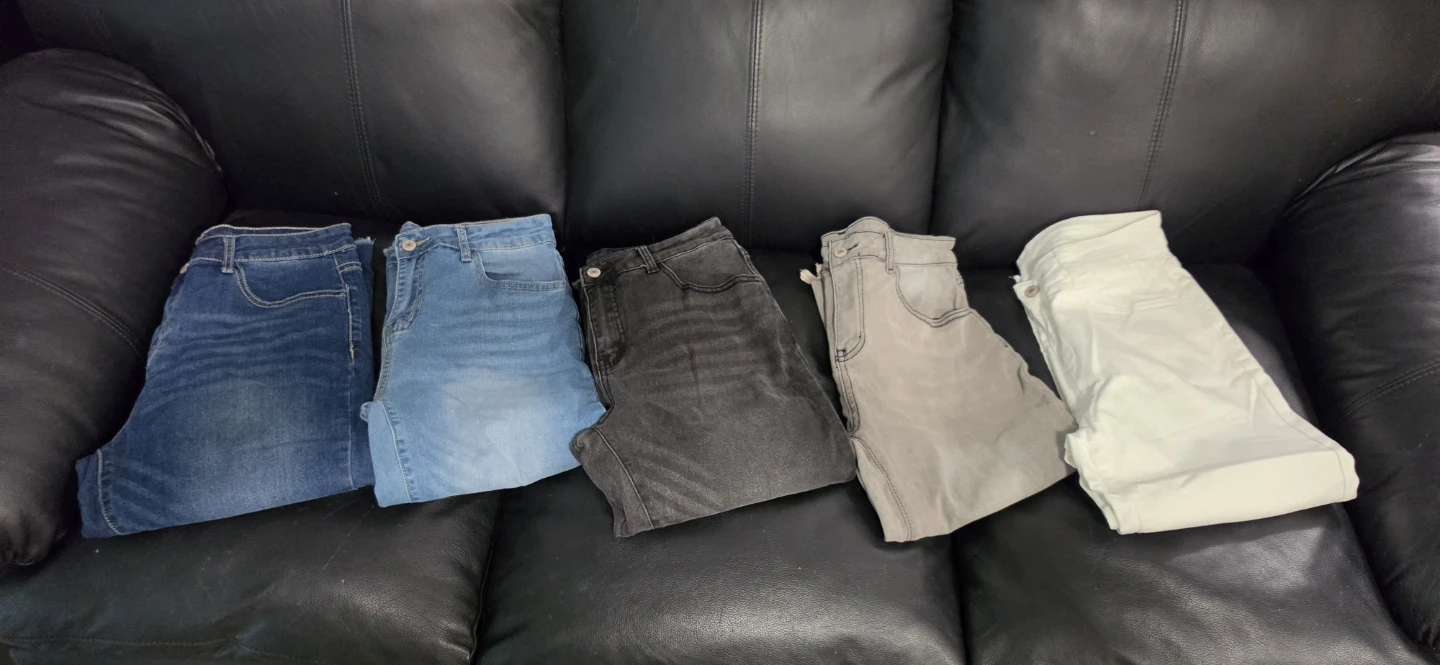 NEW Ladies size 10 Clam Digger Stretch denim jeans suze 10 - photo 2