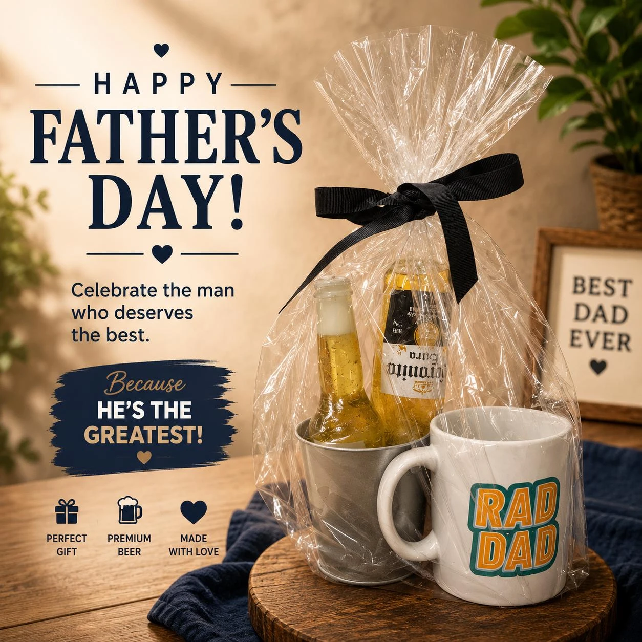 Corona Beer decorative candle Father's Day Gift Set - photo 2