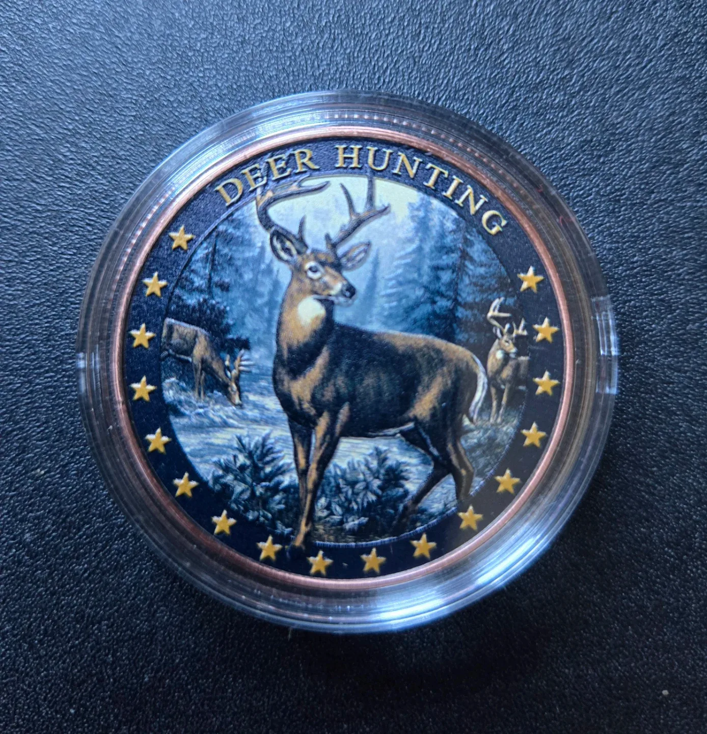 DEER HUNTING coin collectible