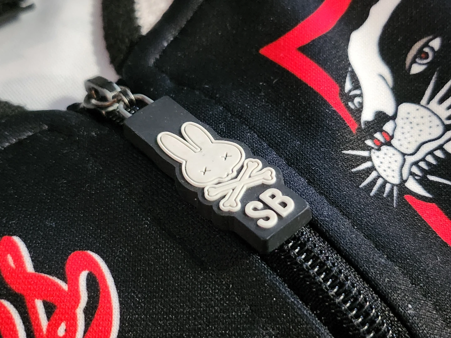Kids Six Bunnies Varsity Jacket- (Size 1T/12-18 months) - photo 4