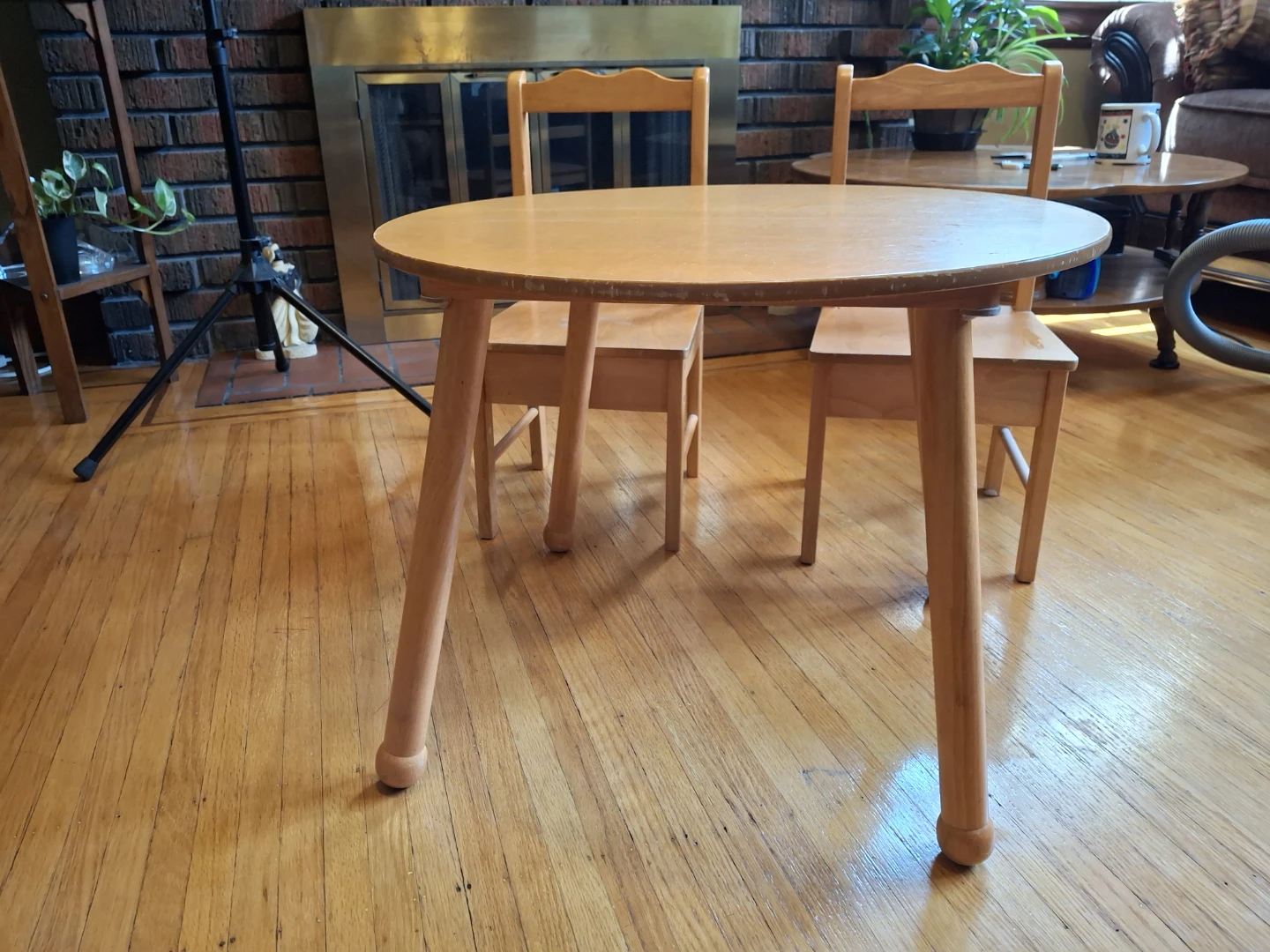 Wooden Children's Table and Chairs Set - photo 3