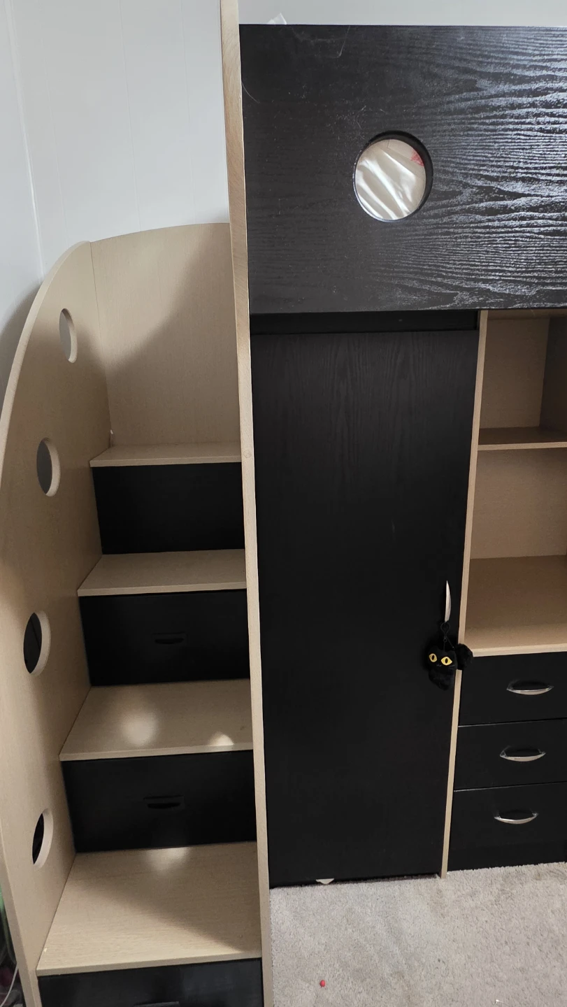 Jysk Nika Loft Bed with Desk and Storage - photo 3
