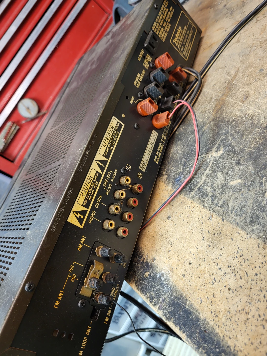 Technics SA-100 AM/FM Stereo Receiver - photo 2