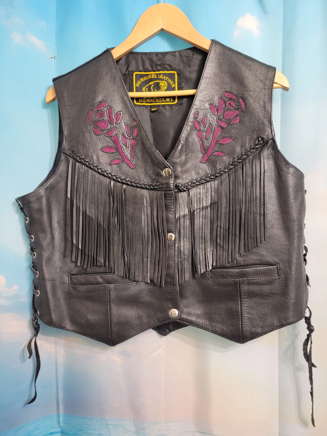 Milwaukee Women's Biker Vest P