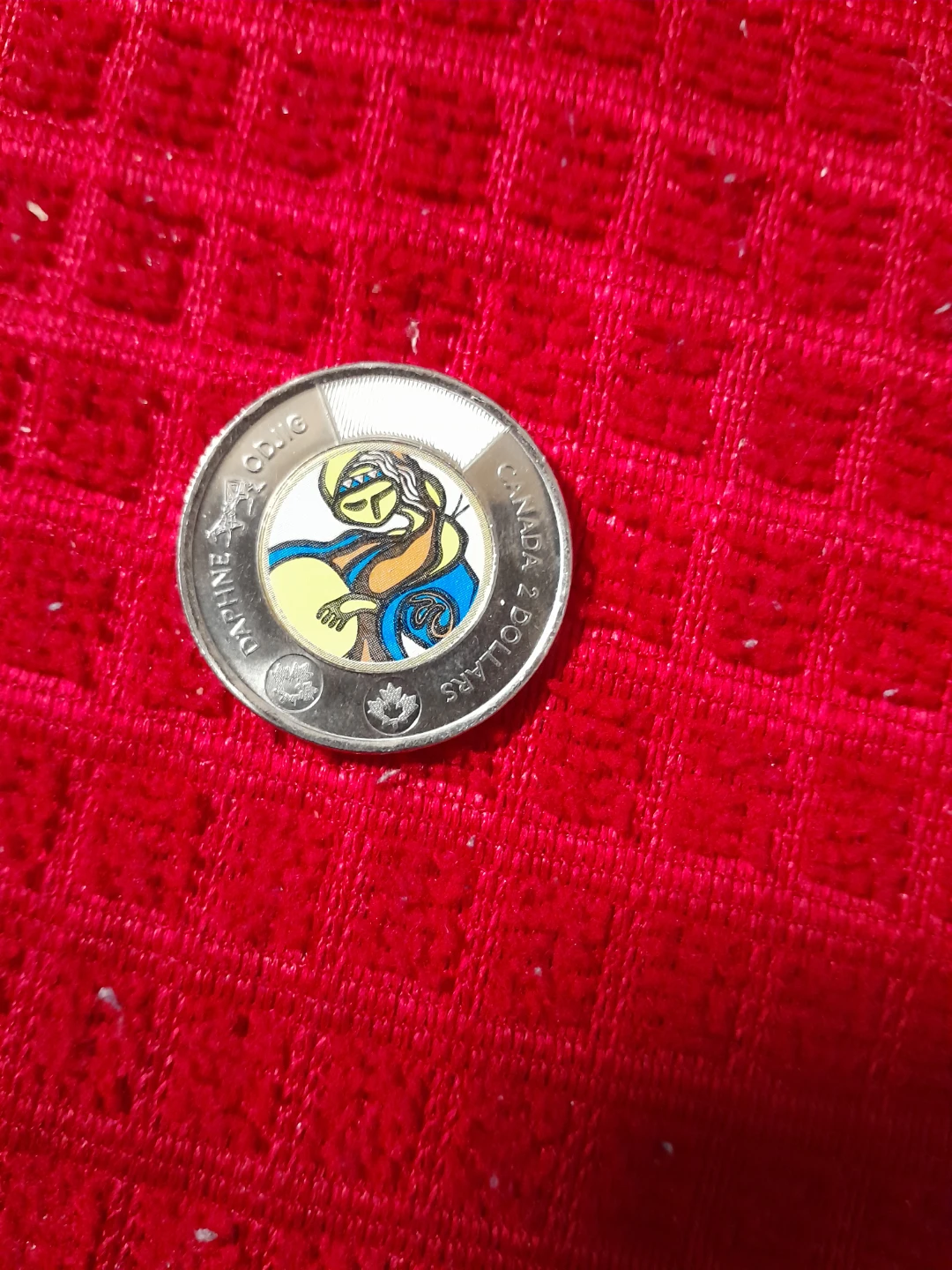 Canada 2 Dollar Coin - Charles III / Daphne Odjig