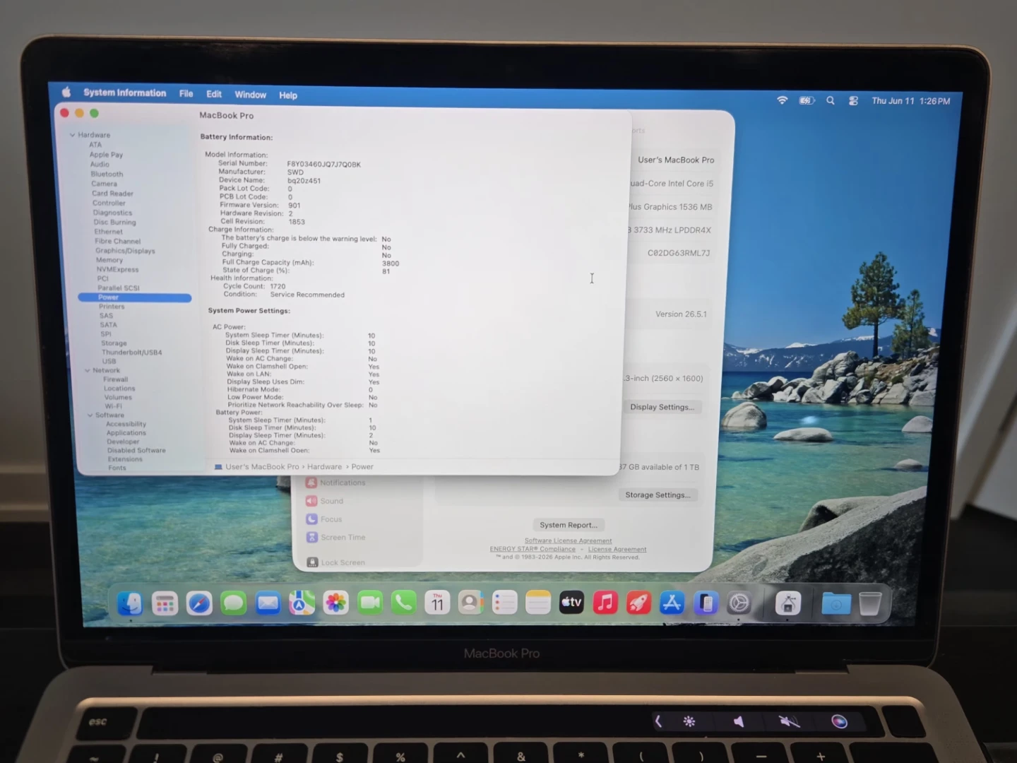 Apple MacBook Pro 13-inch (2020): 16GB, 1Tb - photo 3