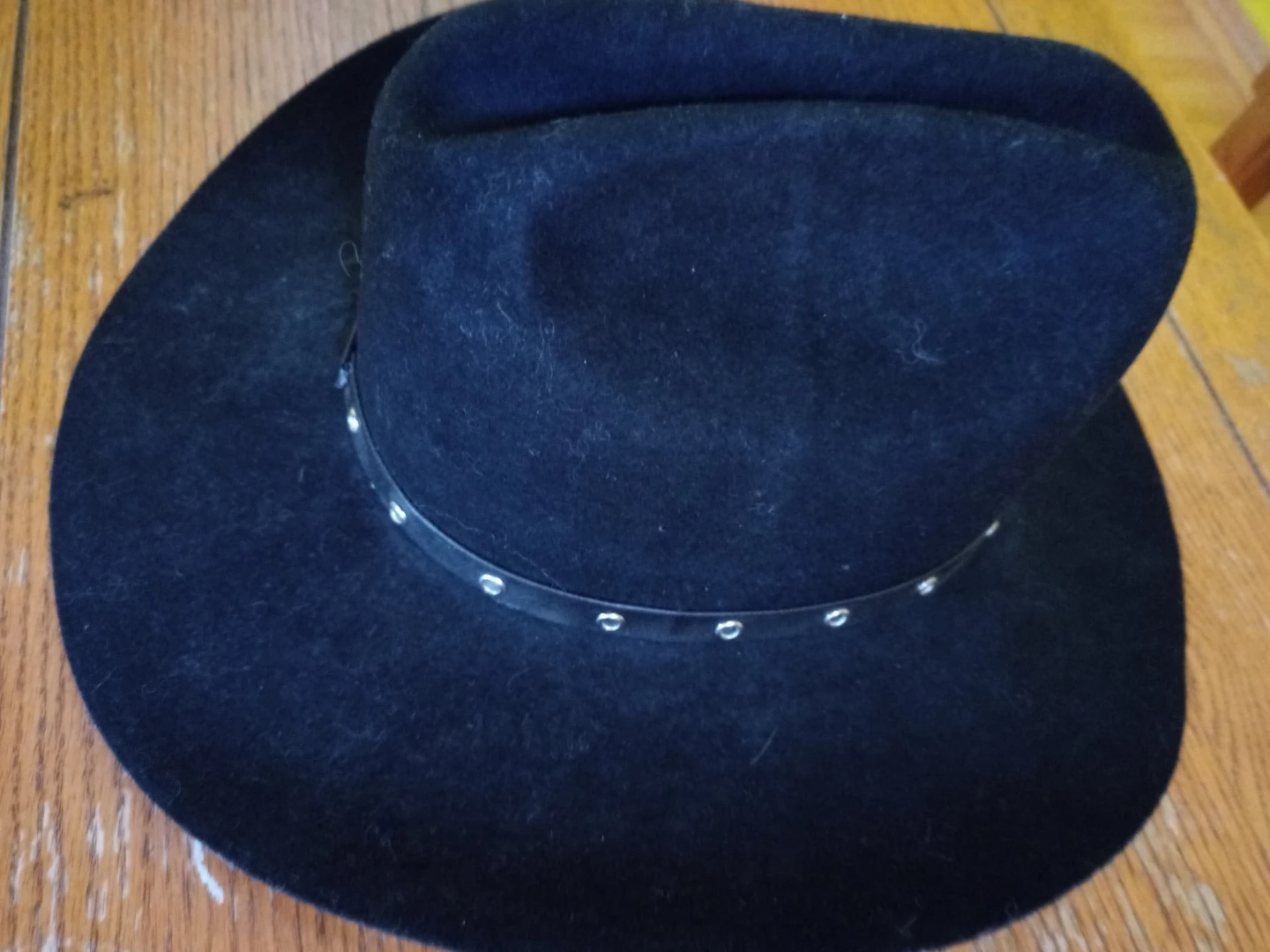 Black Cowboy Hat with Studded Band size M - photo 3