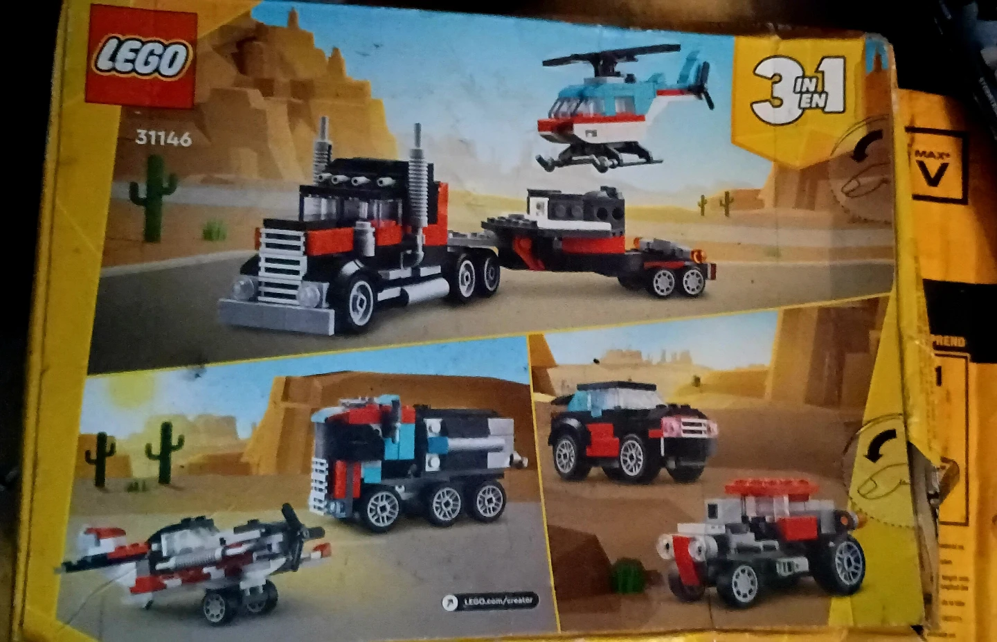 LEGO 31146 Creator 3-in-1 Truck Set