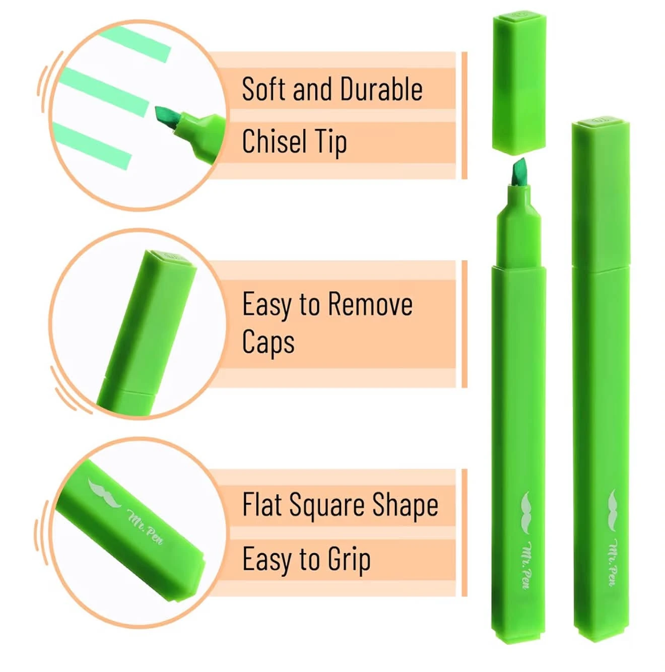 Mr. Pen Aesthetic Highlighters Set - photo 5