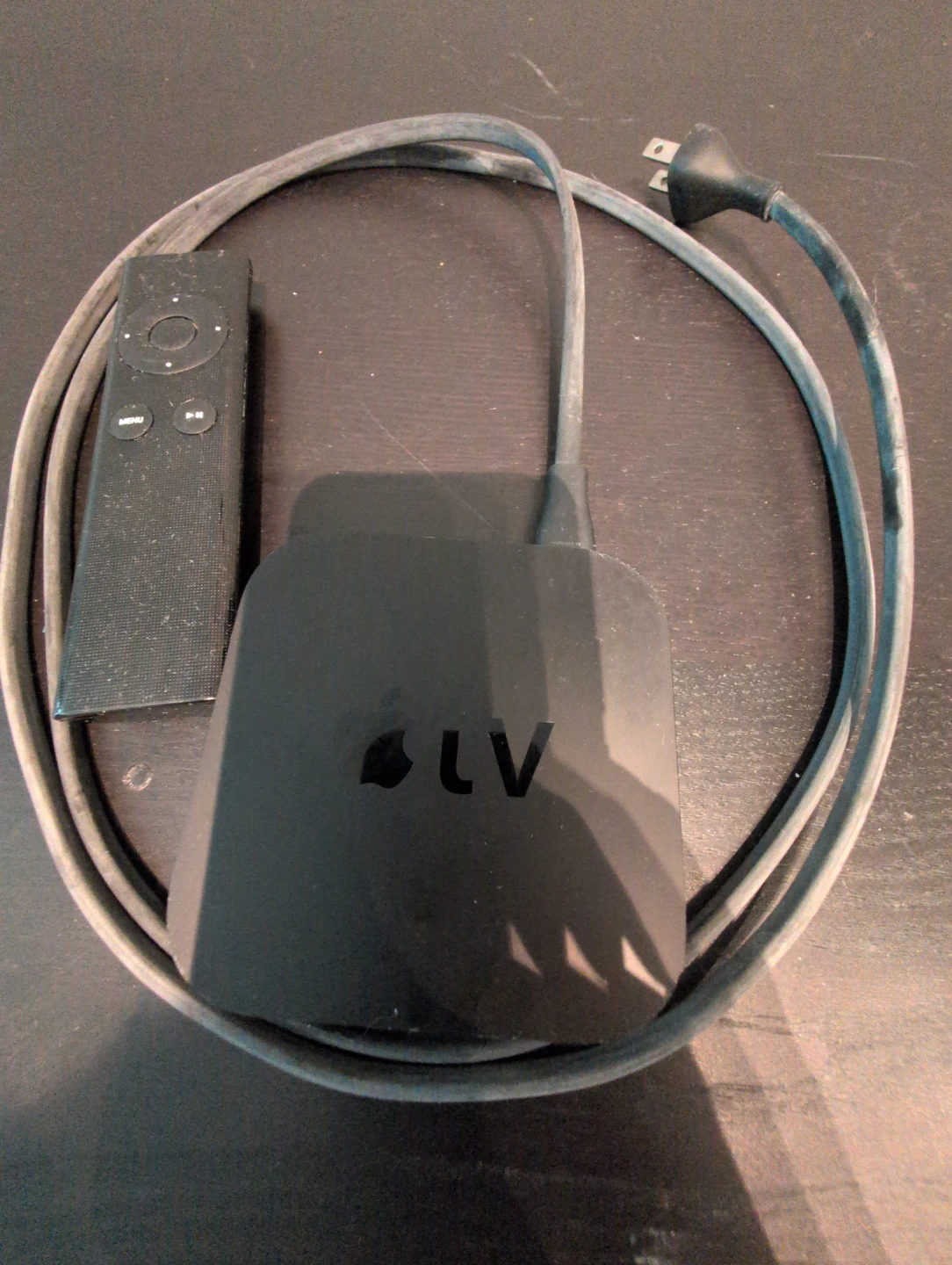 Apple TV (3rd Gen) with Remote and Power Cable