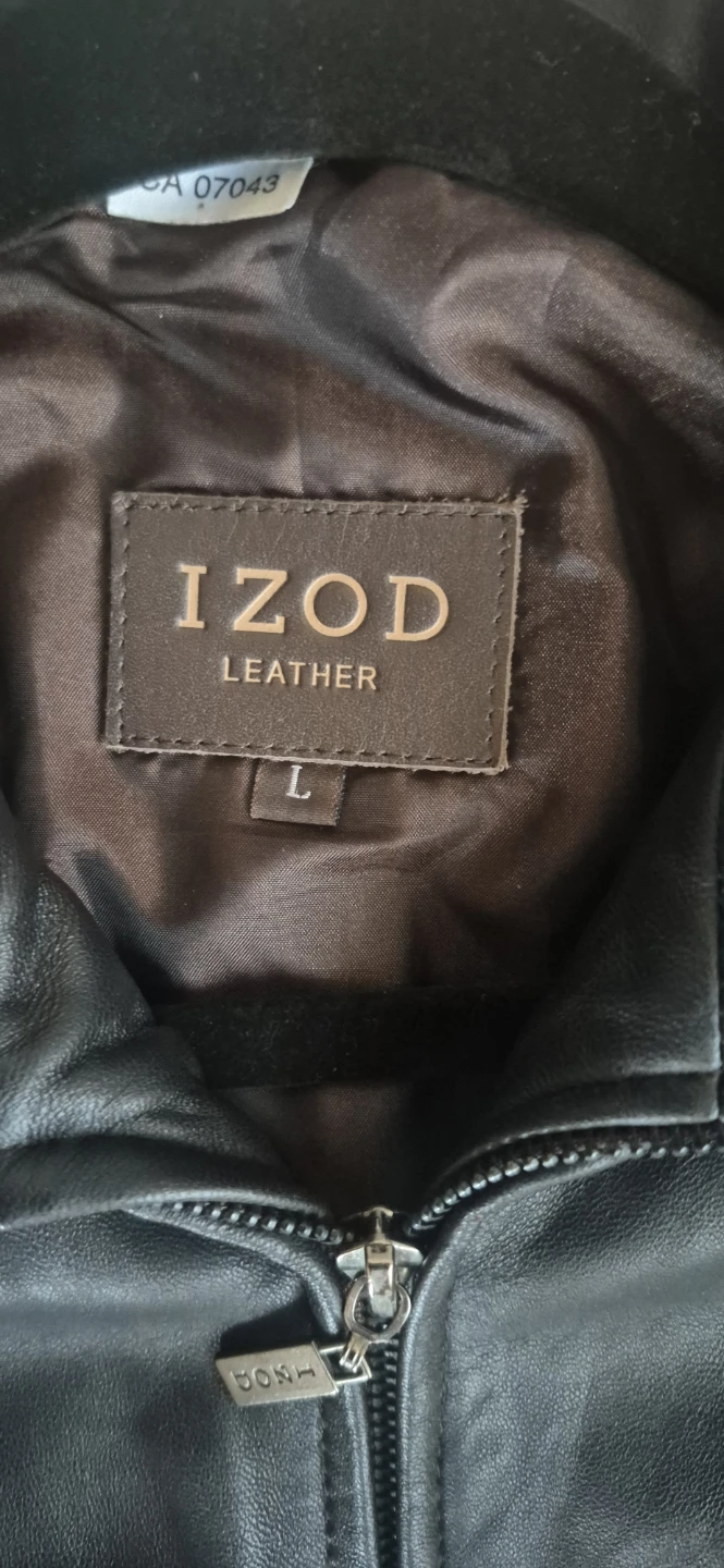 IZOD Leather Jacket - Size L - photo 2