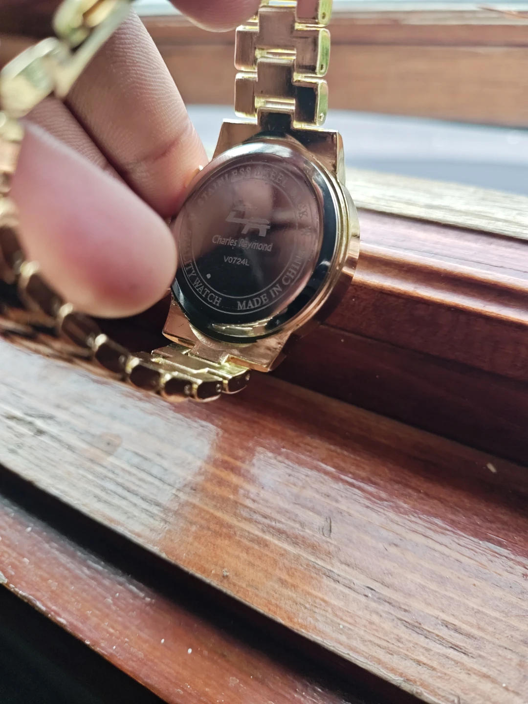Charles Raymond Men's Gold Tone Chronograph Watch - photo 3
