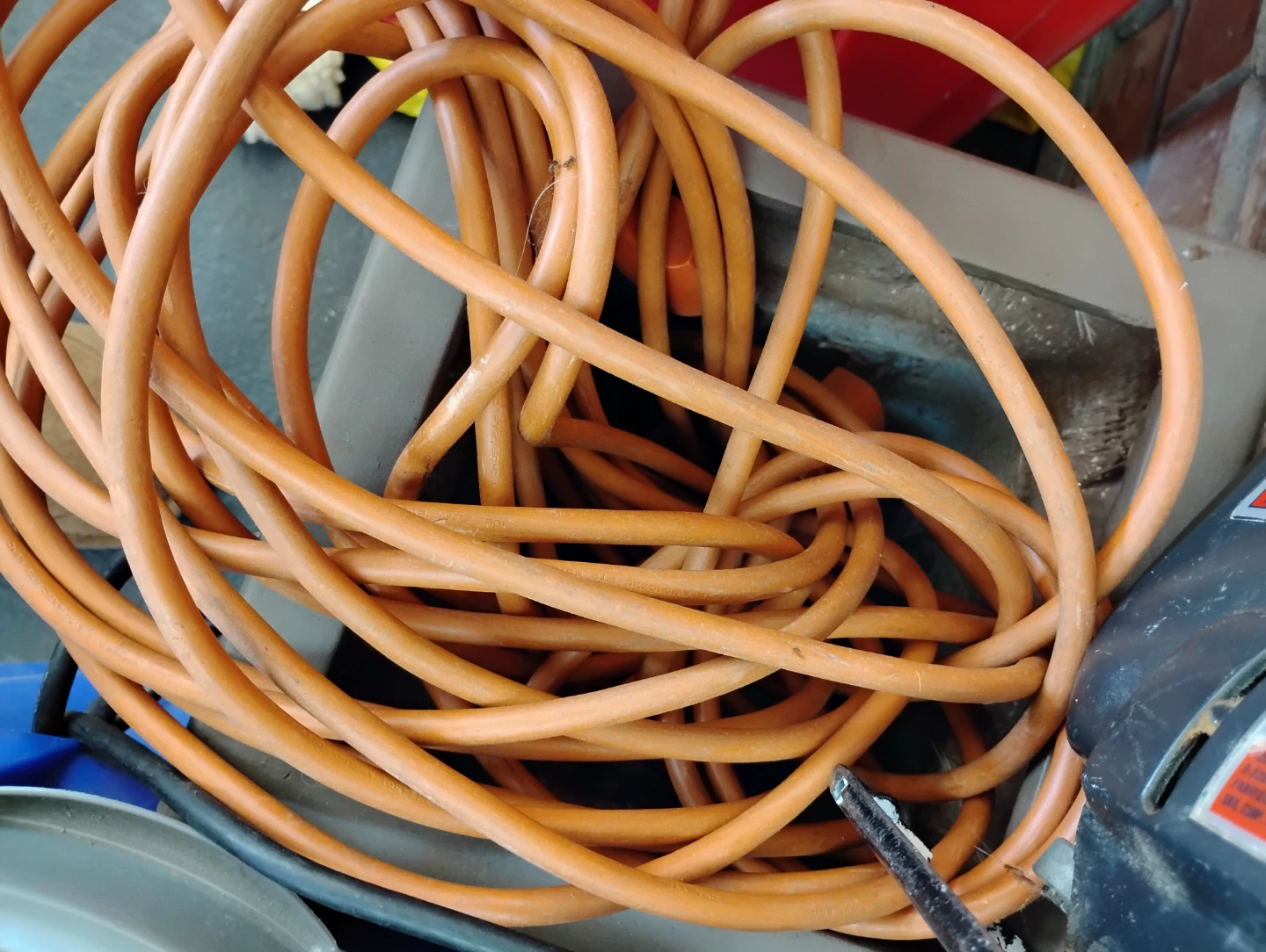 Orange Extension Cord