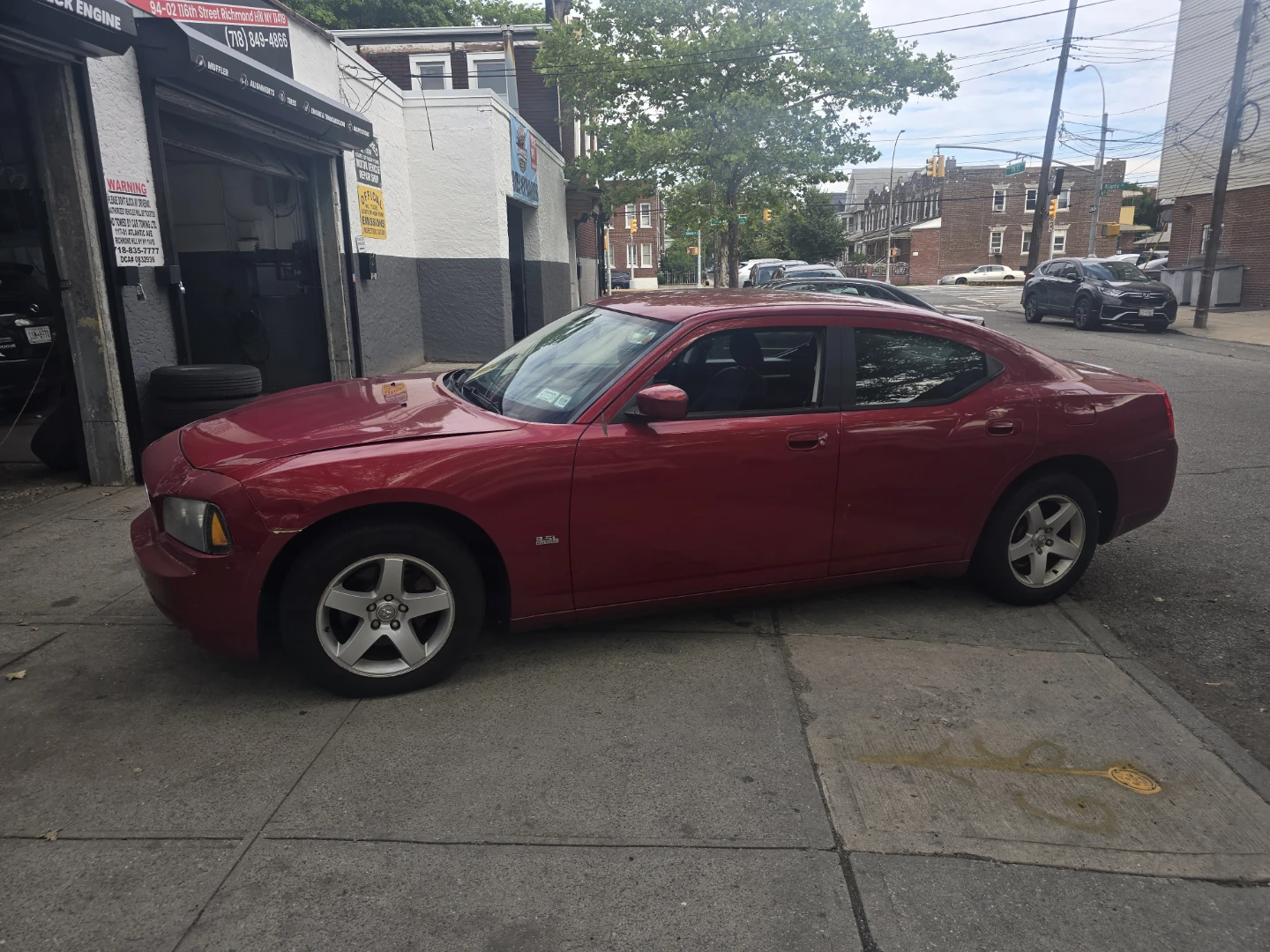 Red Dodge Charger Sedan