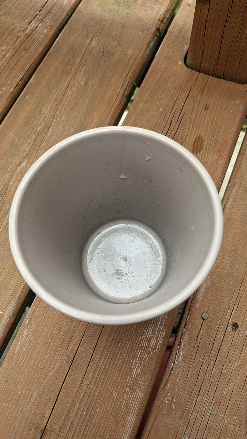 Grey Ceramic Planter Pot - photo 2