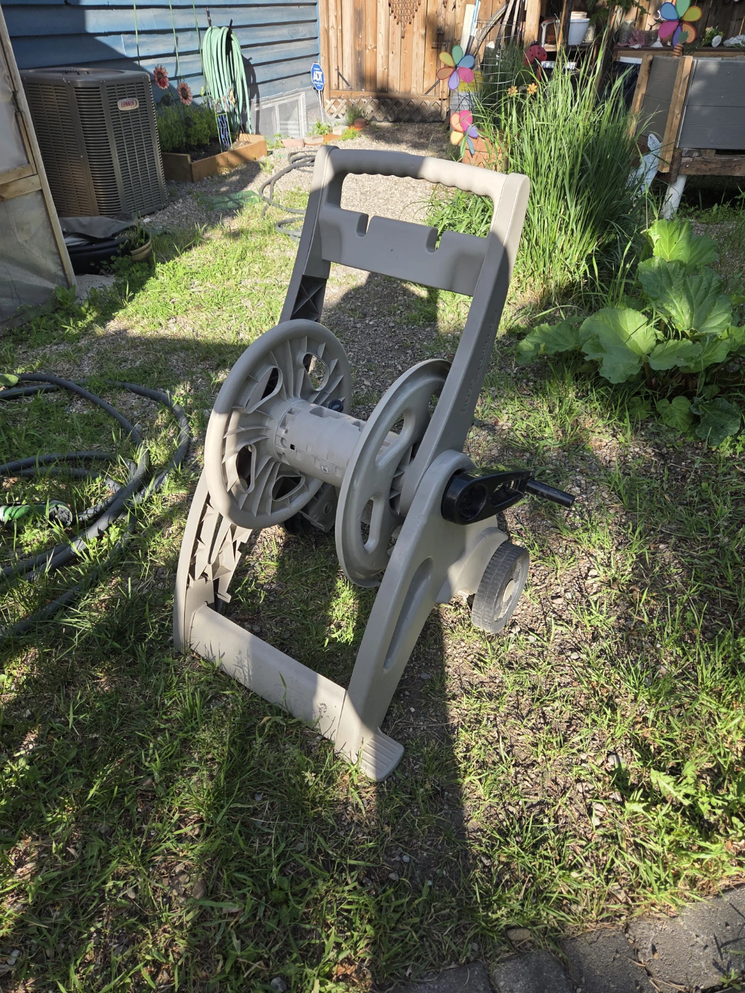 Portable Garden Hose Reel Cart