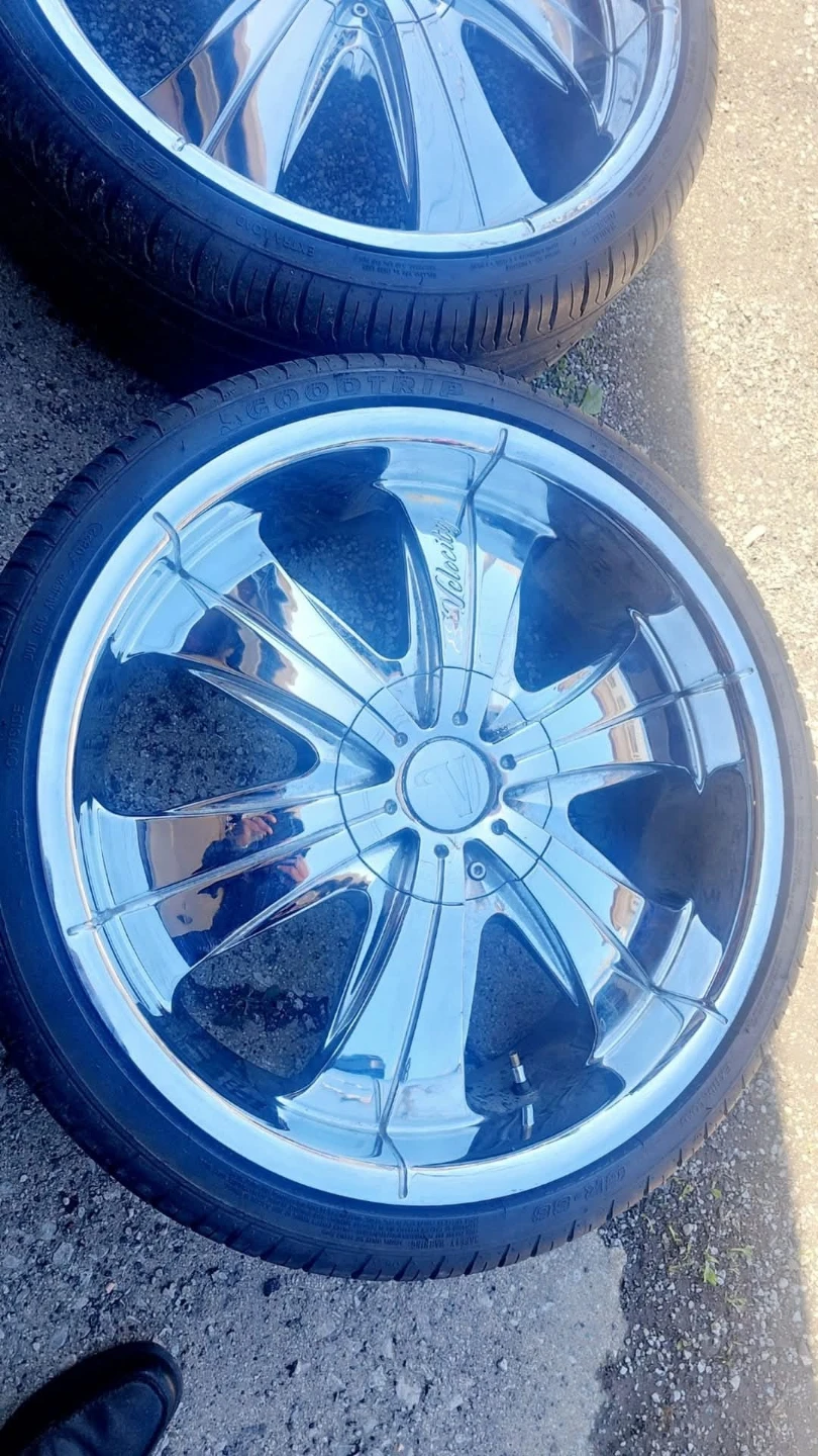 20 inch Velocity rims wheels 4x100 4x114.3
