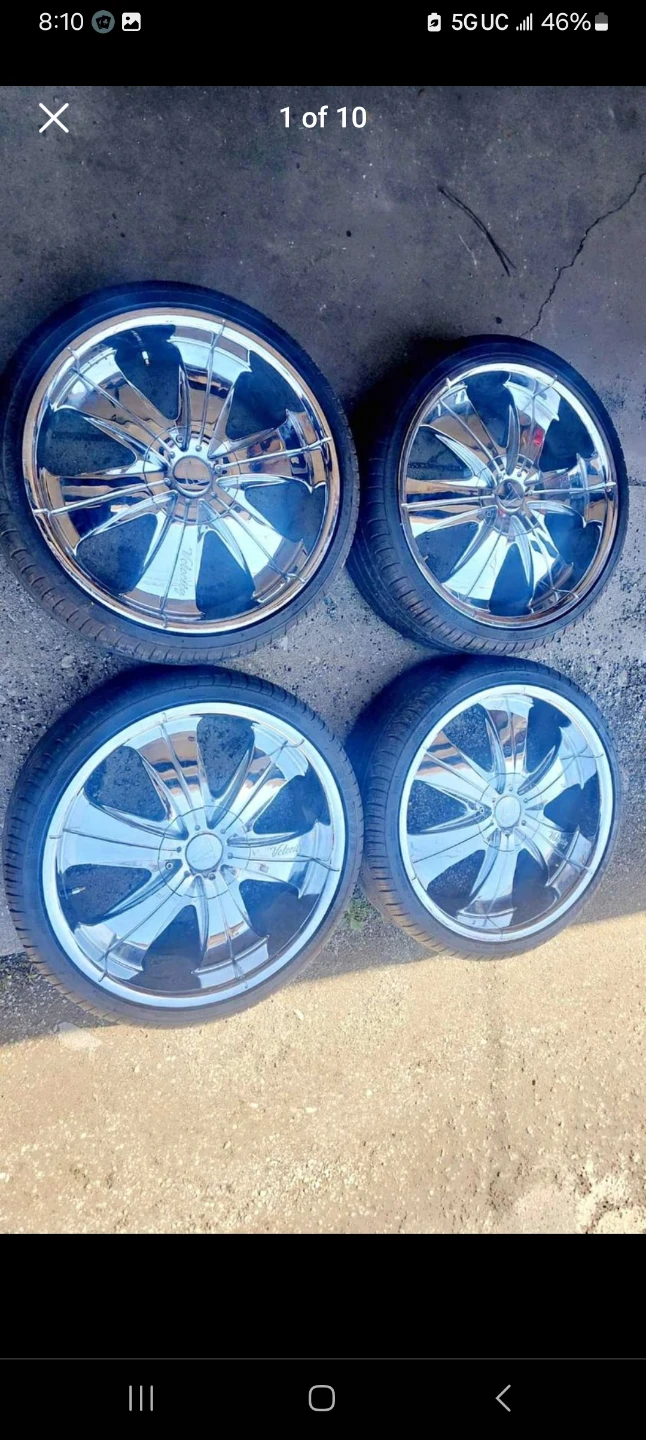 20 inch Velocity rims wheels 4x100 4x114.3 - photo 3