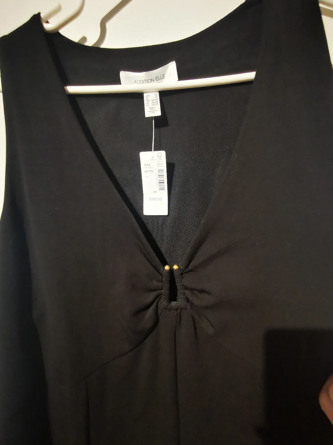 NwtAddition Elle Black Sleeveless Dress - Size 3X - photo 3